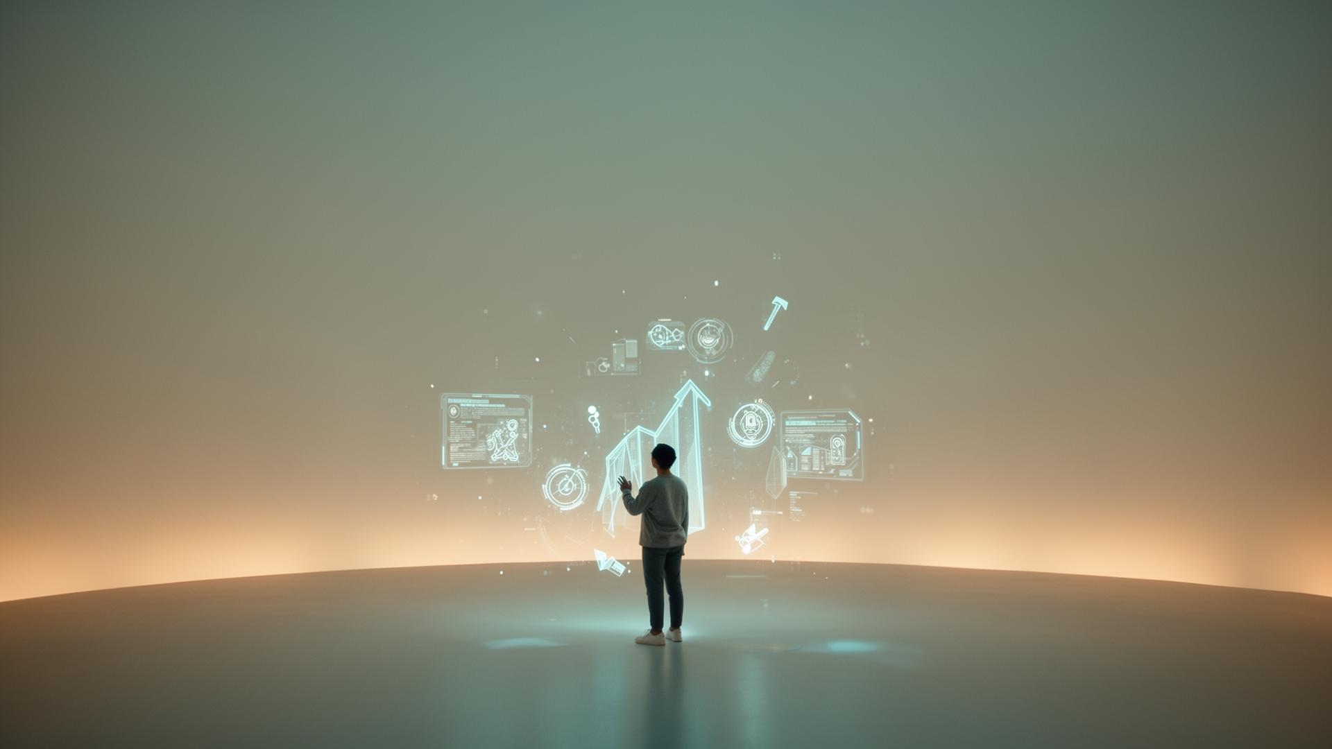 Diverse learners engaged with an immersive XR environment