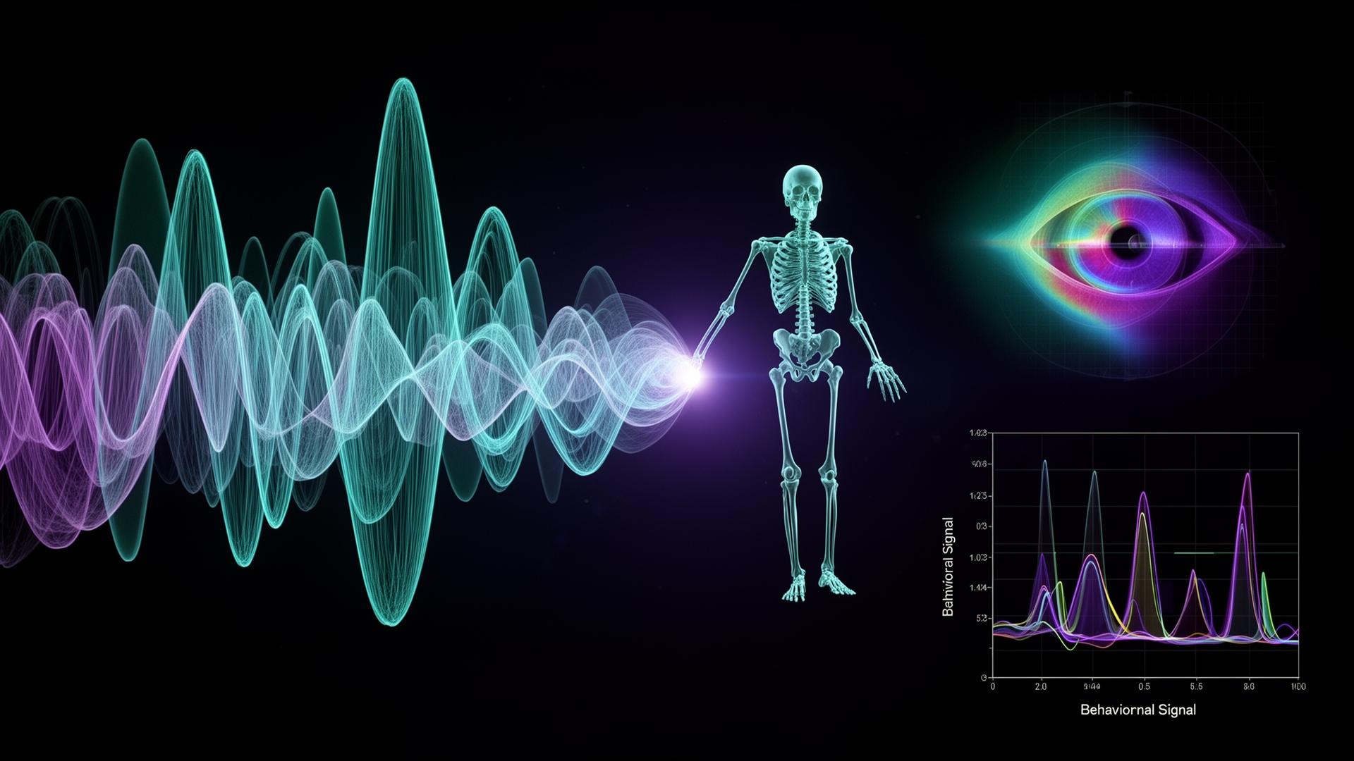 Scientific visualization of multimodal human signals